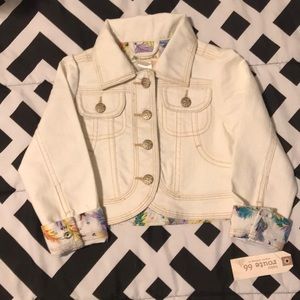 Route 66 denim jacket